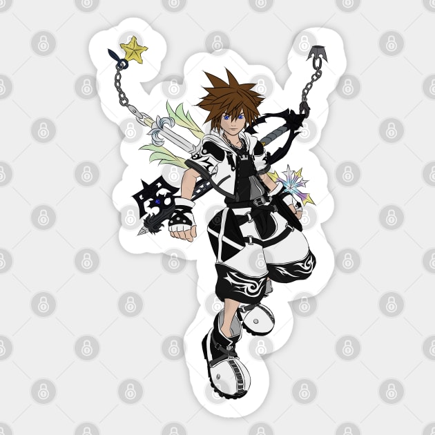 Sora Final Form Sticker by DeLyss-Iouz